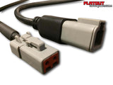 1.5 meter dtp connector extension cable for plug and play wiring loom