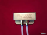 Diff breather extension kit to suit daihatsu rockey rugger and feroza 2 port housing showing mounting holes and fittings