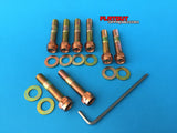 exhaust manifold stud kit 3sgte copper lock nuts