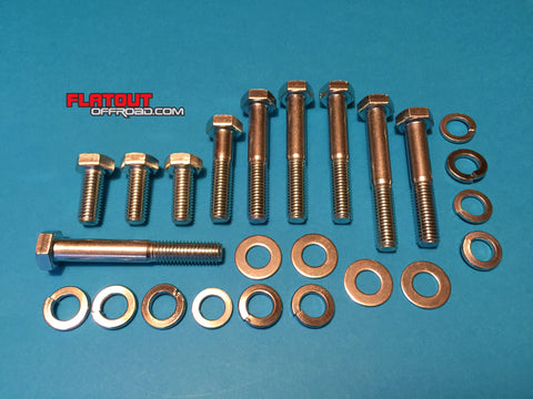bell housing transmission bolt set for ca18 rwd engines