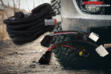 High beam to driving light plug and play wiring loom 12v single plug complete kit flat out off road