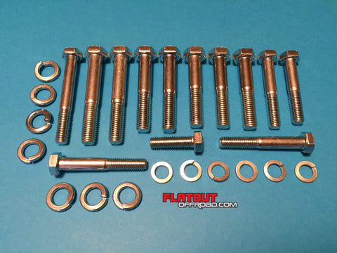 bell housing transmission bolt set for for sr series engine sr20