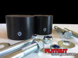 Blocks in kit 76mm and 56mm diameter from flatout offroad