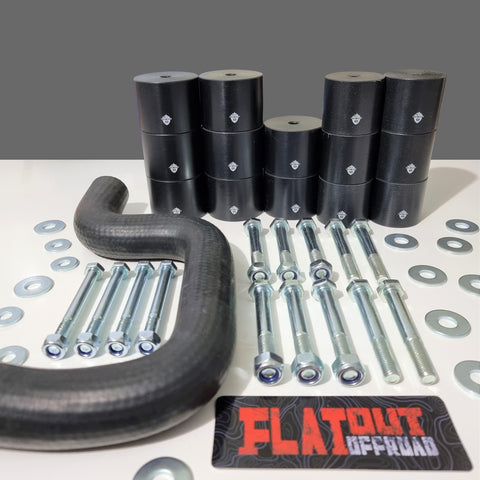 mazda bt50 body lift kit with radiator hose to suit