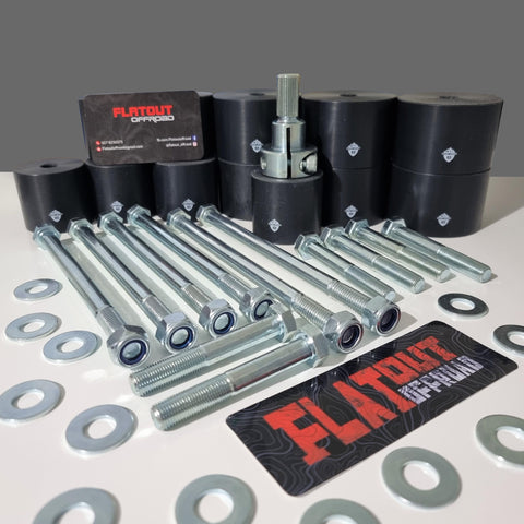 toyota hilux body lift kit with steering extension