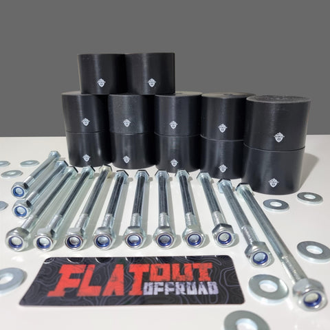 70 series landcruiser body lift kit long wheel base