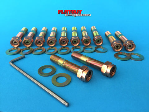 TD42 exhaust manifold stud kit complete