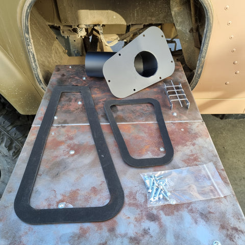 snorkel intake kit shark fin