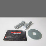 fitting for suzuki body lift kit including tube bolts and large diameter flat washers