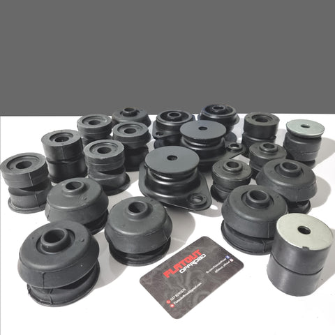 toyota surf and 4runner body mount bushing kit replaces worn factory rubber bushes