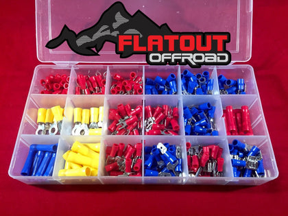 crimp terminal box flatout offroad