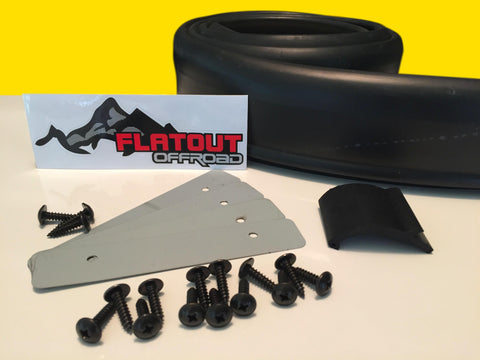 rubber wheel flares 25mm cover with fittings