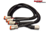 dt deutsch connector 1 to 4 splitter cable for plug and play wiring loom