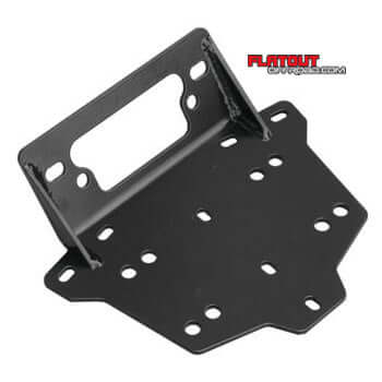 Winch mounting plate to suit Can-Am Maverick, 2013 to 2018.
