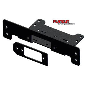 Winch mounting plate to suit Kawasaki:  - Mule SX and XC
