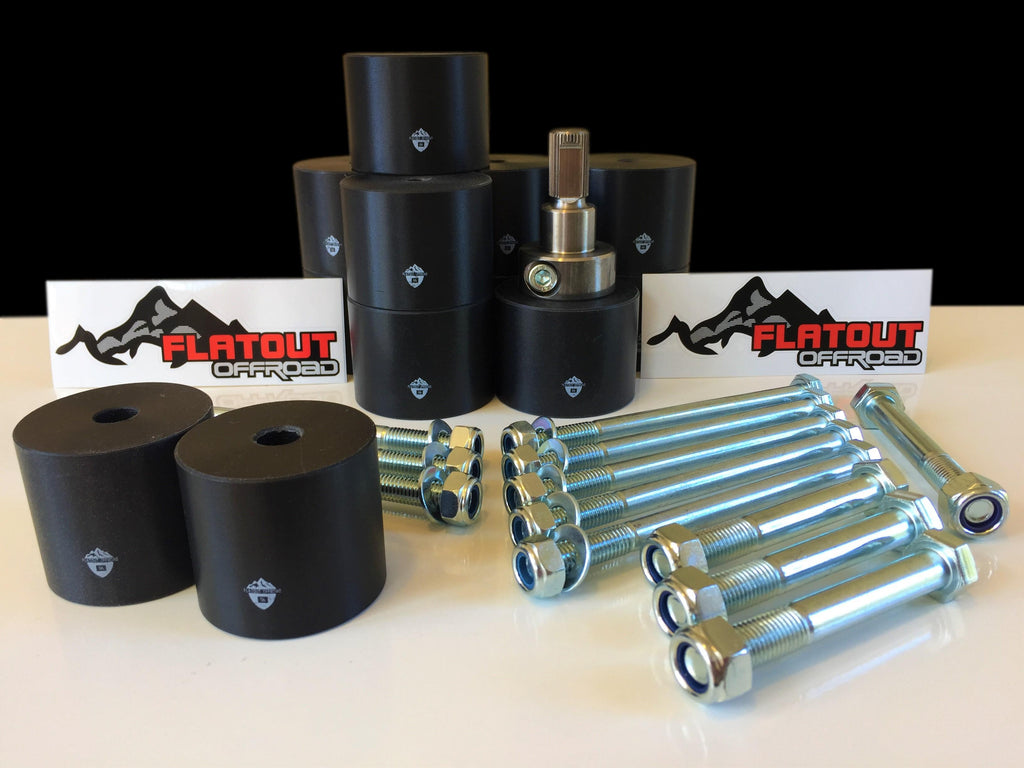 Body Lift Kit for TOYOTA Hilux 98 04 Flatout Offroad