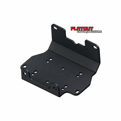 Winch mounting plate to suit Yamaha:  - 2016 to 2020 Grizzly 700  - 2016 to 2020 Kodiak 700