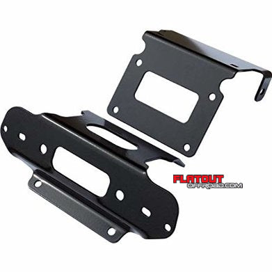 Winch mounting plate to suit Honda:  - 2007 to 2013 Honda TRX420 Rancher 2x4 (TE/TM) - 2007 to 2013 Honda TRX420 Rancher 4x4 (FA/FE/FPA/FPE/FPM/FM/PG) - 2014 Honda TRX420 Rancher AT IRS - (Independent Rear Suspension Only) (FA/FPA/PG)