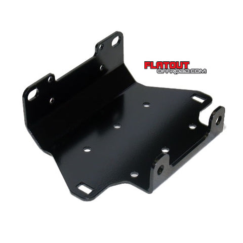 Winch mounting plate to suit Yamaha:  - 2007 to 2015 Grizzly 700  - 2009 to 2014 Grizzly 550